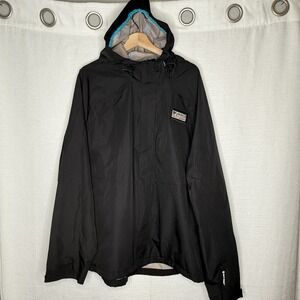 Chip Ganassi Racing w/ Felix Sabates Windbreaker Jacket Mens XXL‎ Black Hooded